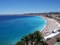 promenáda v Nice